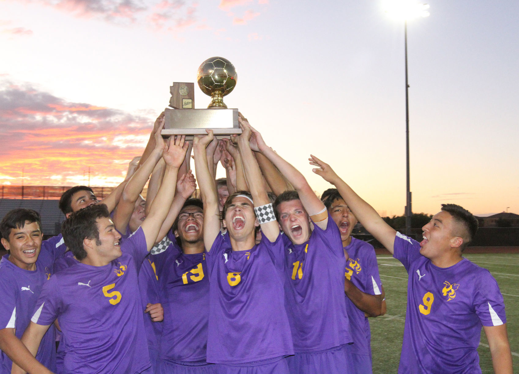 BR varsity soccer champs